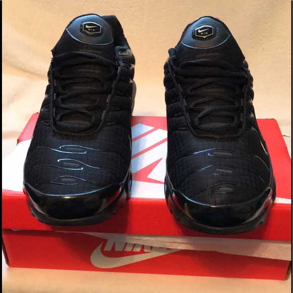 Nike Shoes | Air Max Plus Triple Black | Poshmark Nike Air Max Plus Triple Black Available Now |